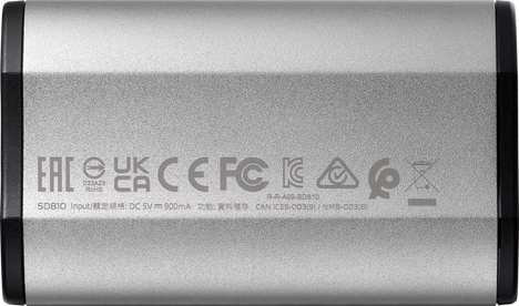 Внешний HDD ADATA SD810 Silver 2000GB