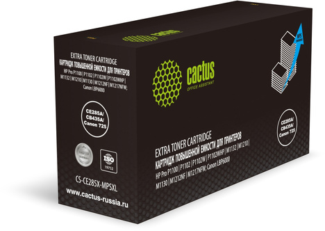 Картридж черный Cactus CS-CE285X-MPSXL