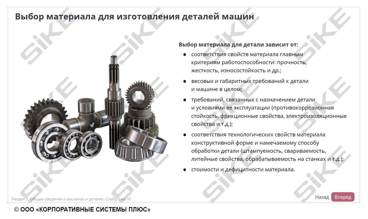 Sike. Электронный курс «Станочник широкого профиля: общие основы технологии металлообработки»