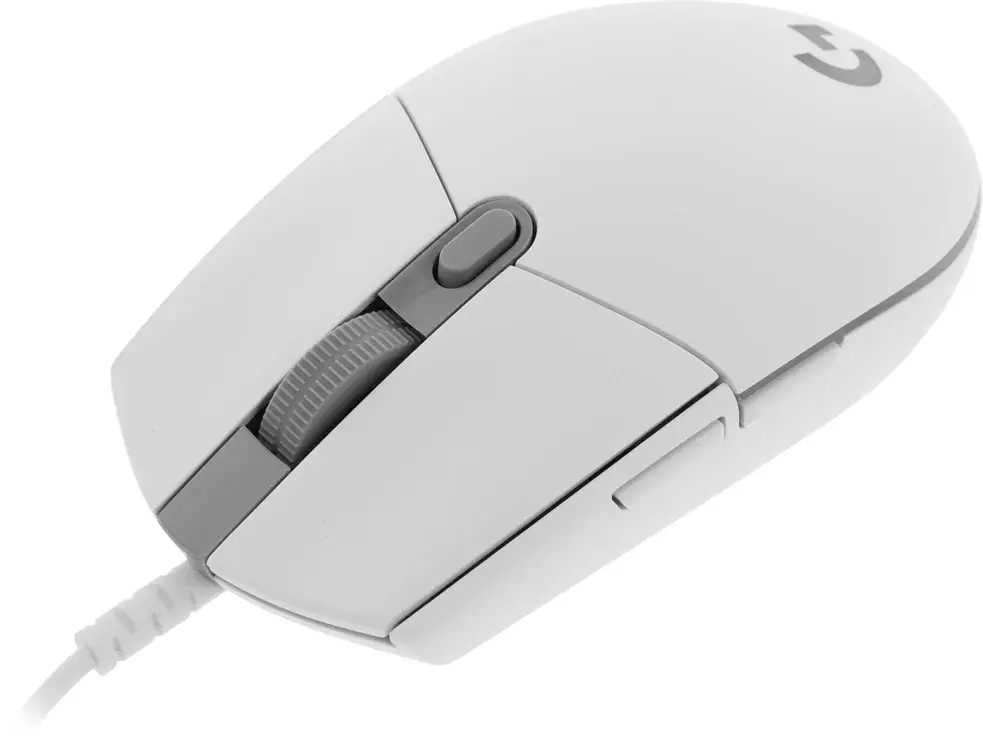 Мышь Logitech G102 Lightsync 910-005809, цвет белый