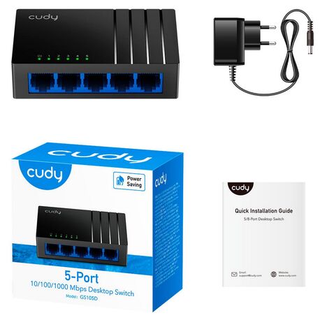 Коммутатор CUDY GS105D