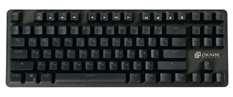 Клавиатура Oklick KeyBoard 969G SHOTGUN 1176616, цвет черный