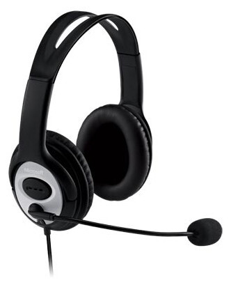 Гарнитура Microsoft Corporation LifeChat LX-3000, цвет серый/черный