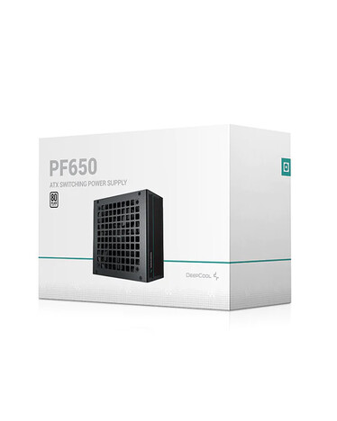 Блок питания Deepcool PF 80 PLUS 230V EU White 650W