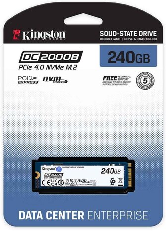 Внутренний твердотельный накопитель Kingston DC2000B 240GB