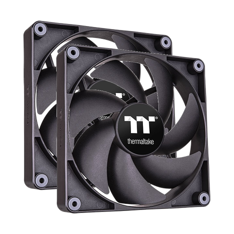 Вентилятор Thermaltake Case Fan CT120 Black (2 pack)