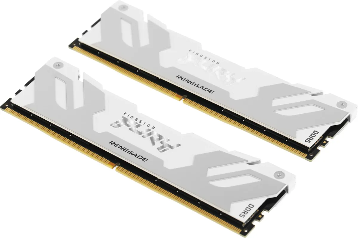 Оперативная память Kingston FURY Renegade Silver/White XMP 64GB 6400MT/s DDR5 CL32, KF564C32RWK2-64, RTL
