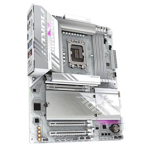 Материнская плата Gigabyte LGA1851 Intel B860 B860 AORUS ELITE WIFI7 ICE