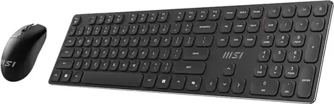 Клавиатура+мышь MSI FORGE K210 WIRELESS COMBO S11-43RU213-Y92, цвет черный