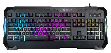 Клавиатура Oklick KeyBoard 721G SHERIFF 1067213, цвет черный