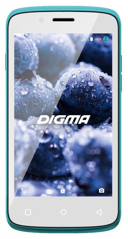 Смартфон DIGMA VOX A10 4 ГБ бирюзовый