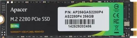Внутренний твердотельный накопитель Apacer AS2280P4 256Gb
