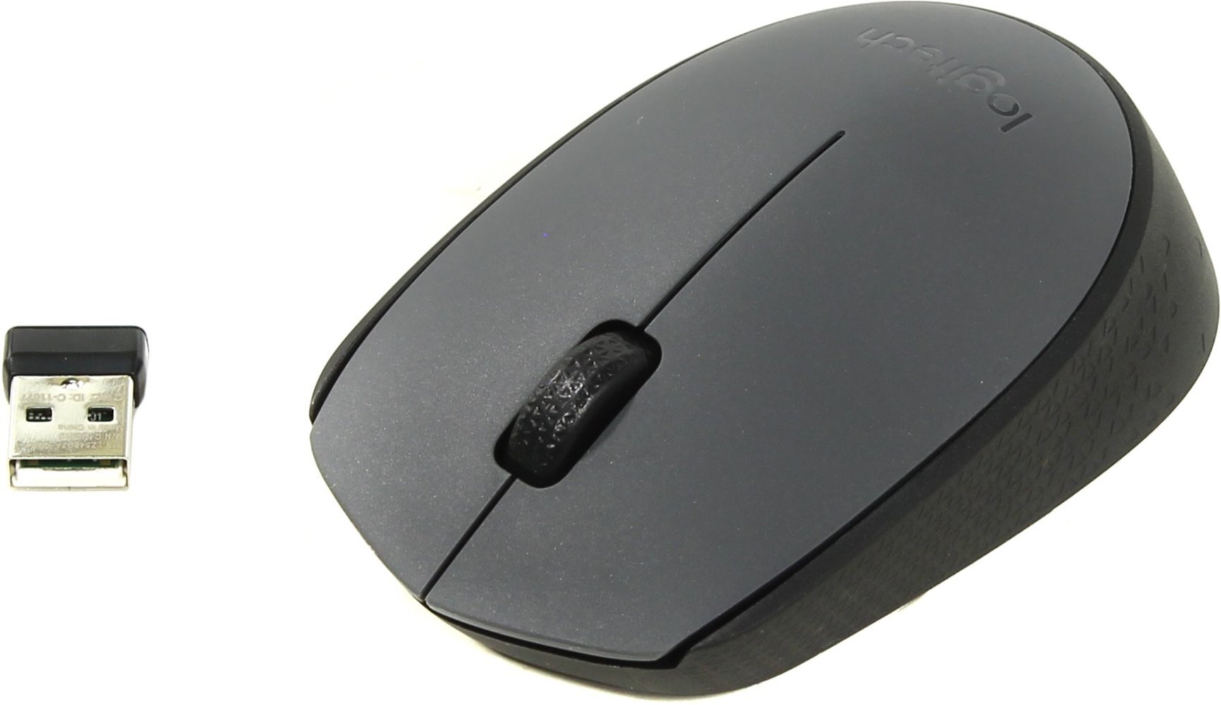 Мышь Logitech M170 910-004642, цвет темно-серый