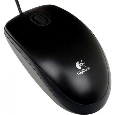 Мышь Logitech B100 910-003357, цвет черный