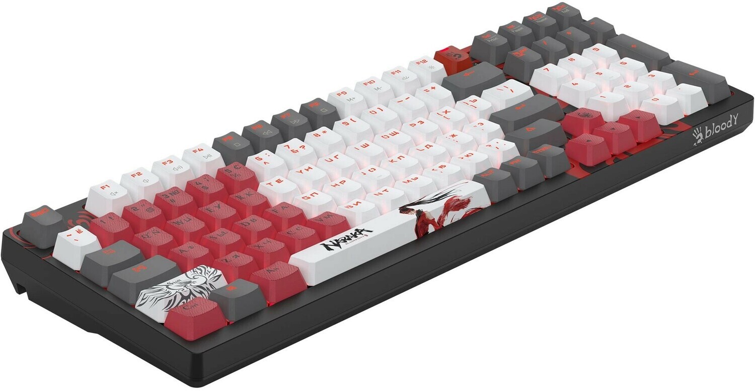 Клавиатура A4tech Bloody S98 NARAKA BLMS RED PLUS, цвет черный