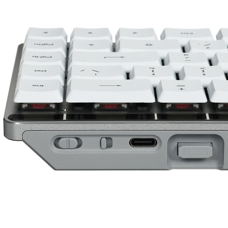 Клавиатура ASUS ROG FALCHION RX LP 90MP03EC-BKRA10, цвет белый