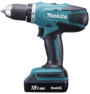 Безударная дрель-шуруповерт MAKITA DF457DWLE