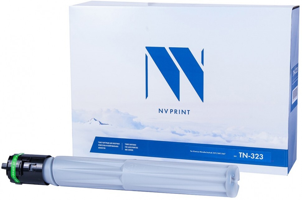 Тонер-картридж черный NVPrint для Konica-Minolta, NV-TN-323