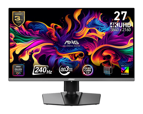 Монитор MSI 272UP QD-OLED X24 26.5-inch черный