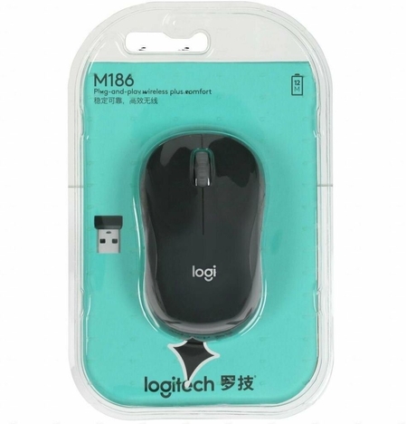 Мышь Logitech M186 910-004131