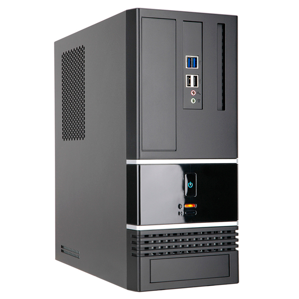 

Корпус Slim Case InWin BK623 Black 400W 2*USB2.0+2*USB3.0 Audio mATX
