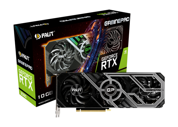 

Видеокарта Palit GeForce RTX 3080 10 ΓБ Retail