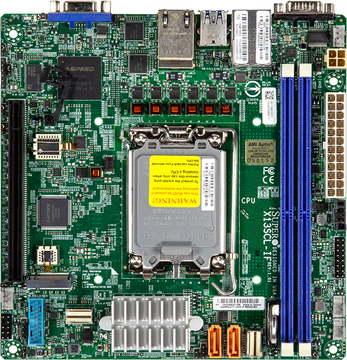 Материнская плата SUPERMICRO LGA-1700 (Socket V0) Intel C262 X13SCL-IF
