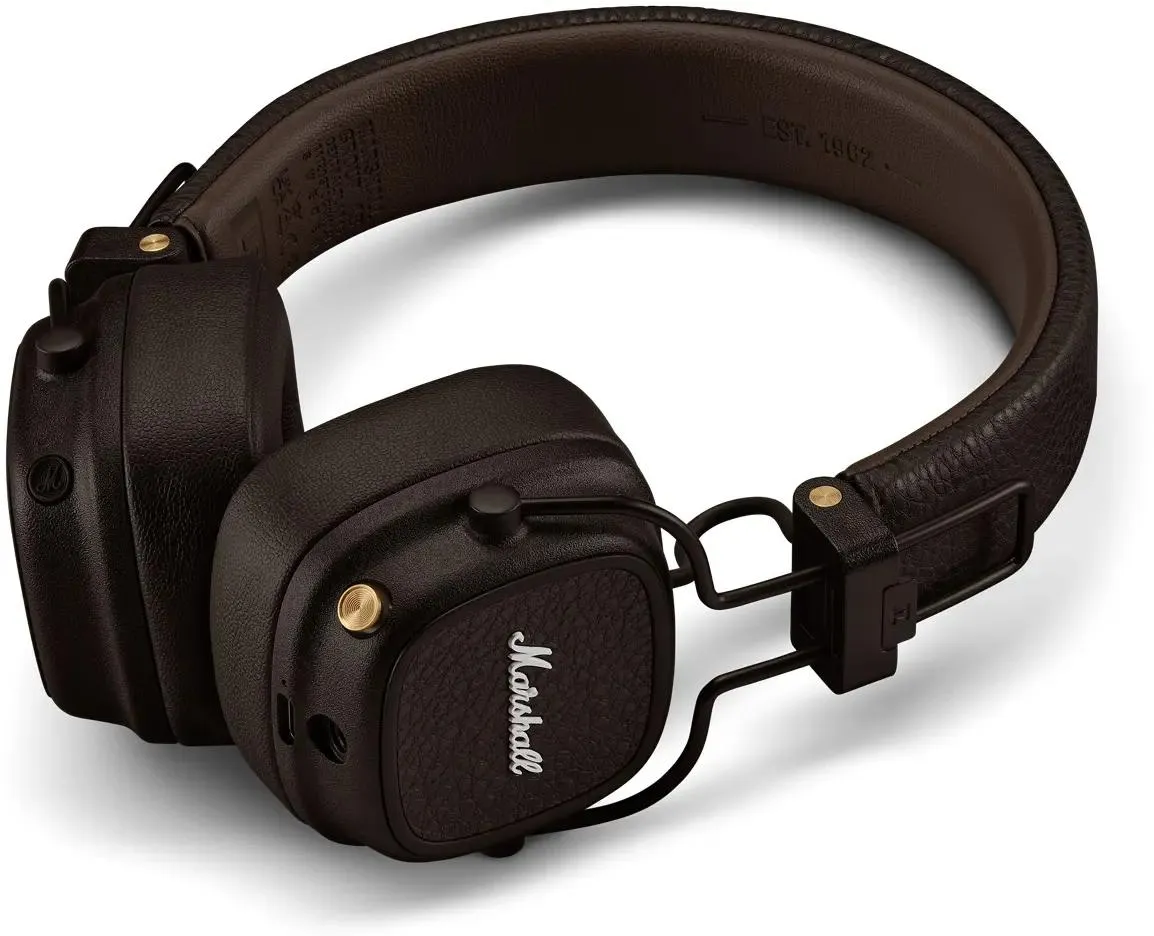 Bluetooth-гарнитура Marshall Major V, цвет коричневый
