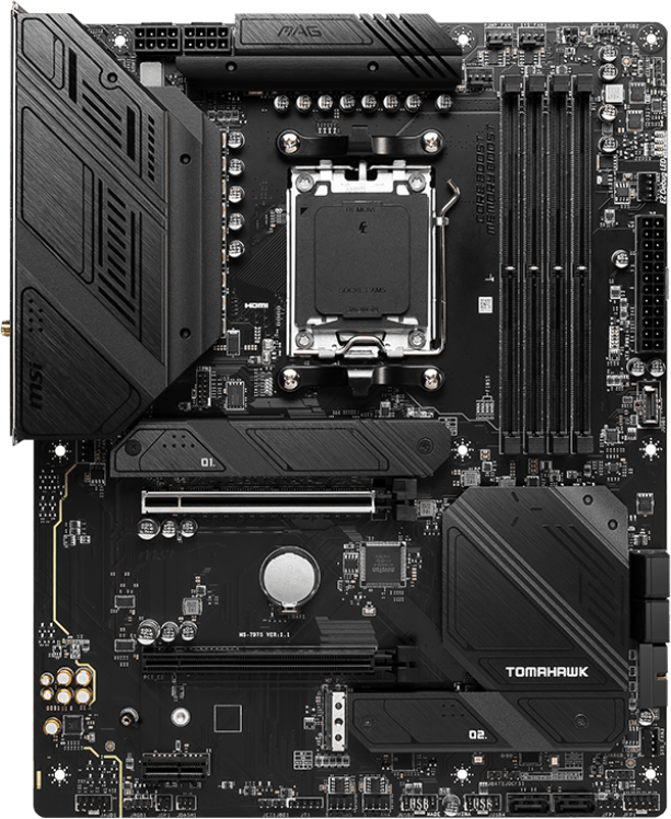 Материнская плата MSI AMD B650 MAG B650 TOMAHAWK WIFI