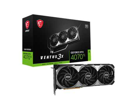 Видеокарта MSI GeForce RTX 4070 Ti 12 ΓБ Retail