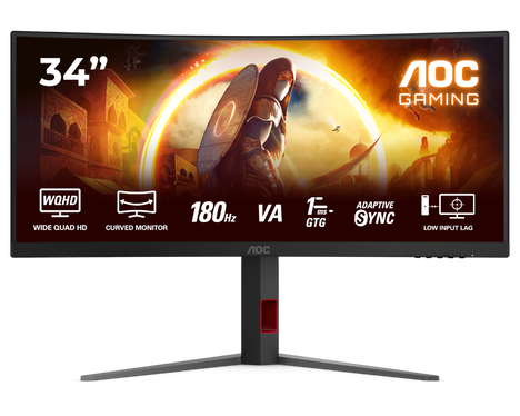 Монитор AOC CU34G4 34.0-inch черный