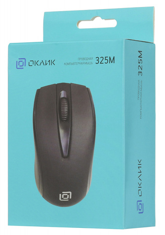Мышь Oklick Мышь 325M 1091340, цвет черный