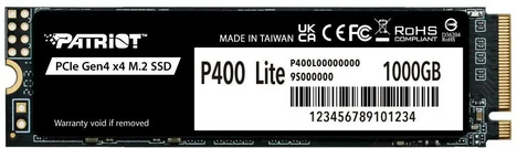 Внутренний твердотельный накопитель Patriot P400 Lite 1TB