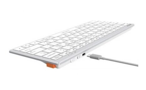Клавиатура A4tech Fstyler FBX51C WHITE, цвет белый