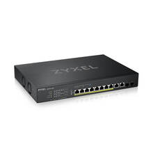 ZYXEL Hybrid Smart PoE ++ ZYXEL NebulaFlex XS1930-12HP switch, 19 "rack, 10xRJ-45: 1 / 2.5 / 5 / 10G (8 of them PoE ++ (802.3bt), 2xSFP +, 375 W PoE budget, standalone / cloud management