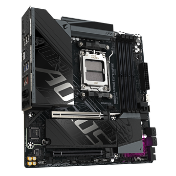 Материнская плата Gigabyte AM5 AMD B850 B850M AORUS ELITE WIFI6E ICE