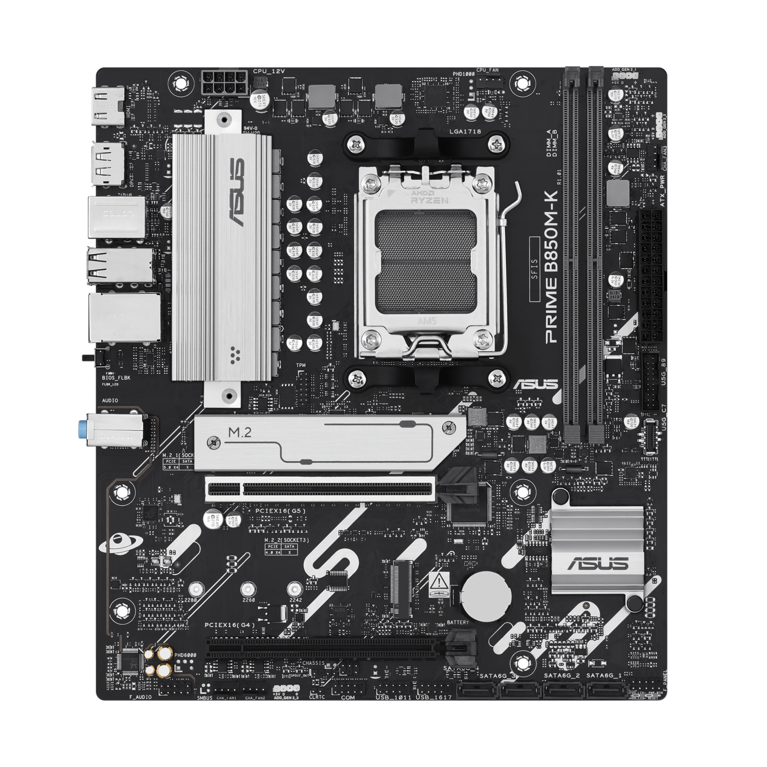 Материнская плата ASUS AMD B850 PRIME B850M-K