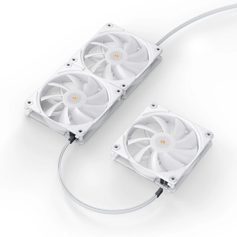 Вентилятор JONSBO для корпуса ZF-120 White (3 in 1)