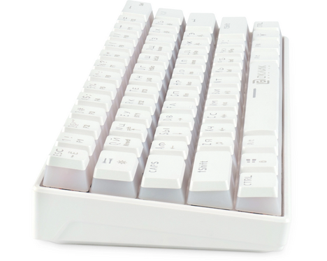 Клавиатура Oklick KeyBoard K763W 1920562, цвет белый
