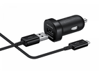 

Автомобильное зар./устр. Samsung EP-LN930BBEGRU 2A+1.67A универсальное кабель microUSB черный