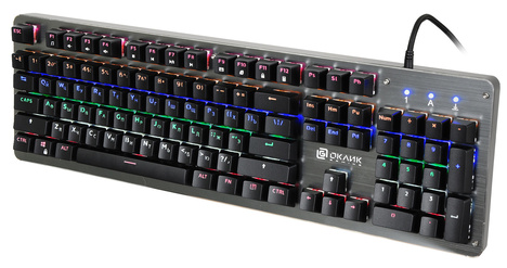 Клавиатура Oklick KeyBoard 970G Dark Knight 499578, цвет черный