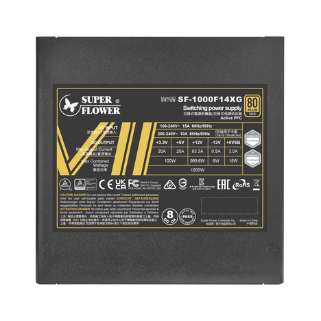 Блок питания Super Flower LEADEX VII XG ATX3.0 / ATX3.1 1000W