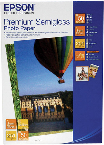 Бумага Epson Semigloss Photo Paper, C13S041765