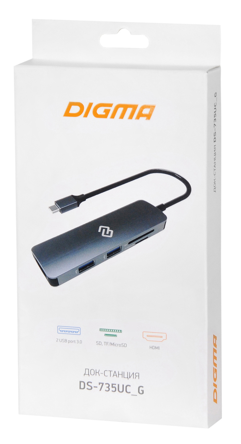 Док-станция DIGMA DS-735UC_G