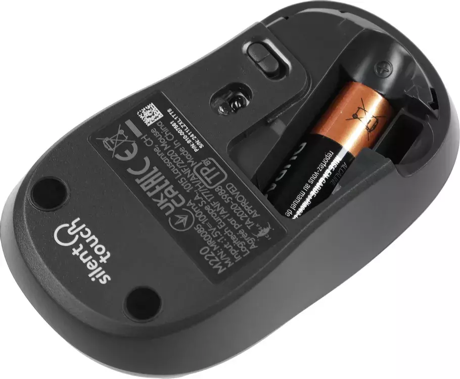 Клавиатура+мышь Logitech MK295 920-009807, цвет черный