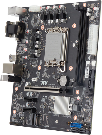 Материнская плата IRU LGA 1700 Intel H610 H610M-VHD/D4M.2