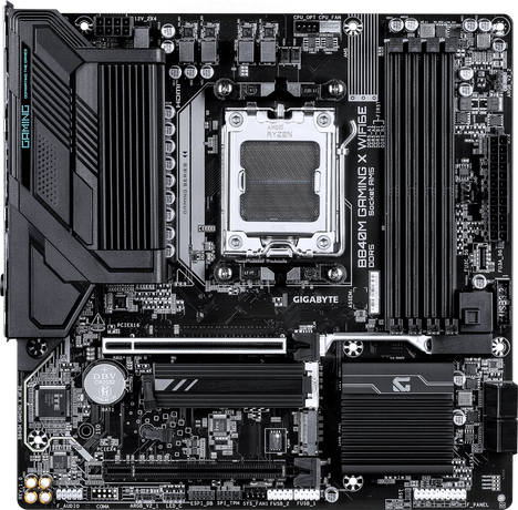 Материнская плата Gigabyte AM5 AMD B840 B840M GAMING X WIFI6E