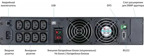 ИБП Powercom MACAN MRT MRT-2000SE