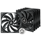 Вентилятор ArcticCooling для корпуса F12 PWM PST (5 Pack)