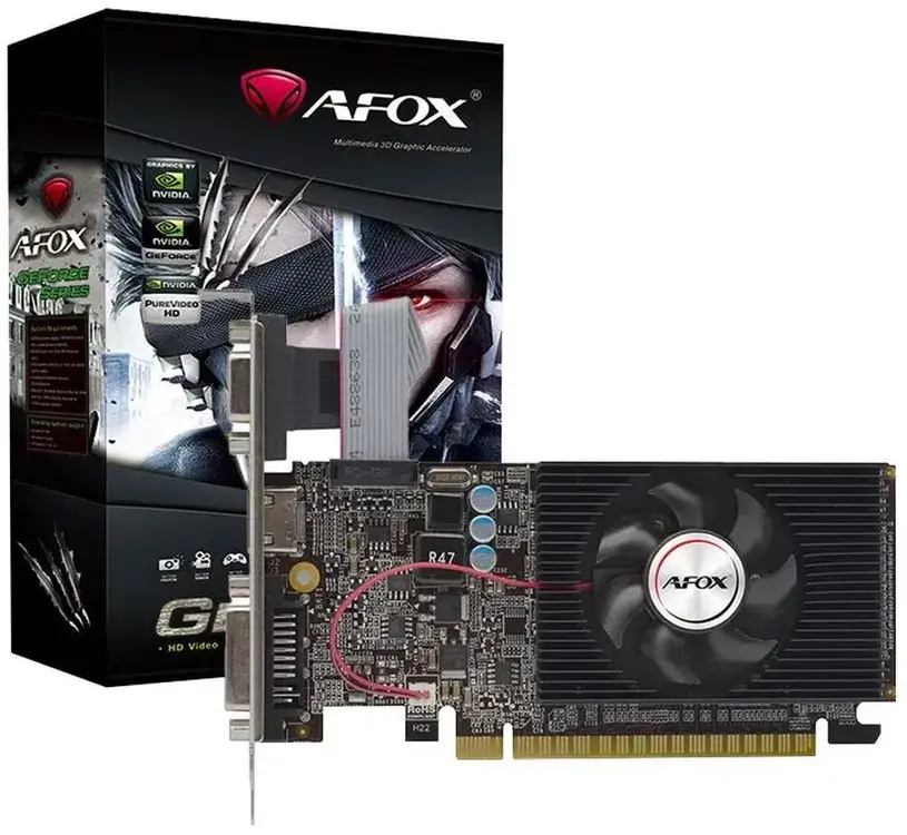 Видеокарта Afox GeForce GT 610 2 ΓБ Retail
